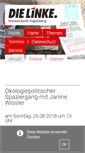 Mobile Screenshot of linke-vogelsberg.de